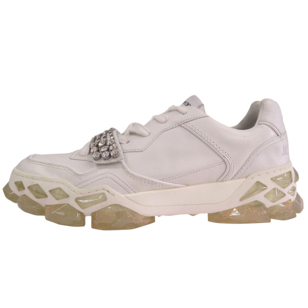 Jimmy Choo Sneakers Leather White 42