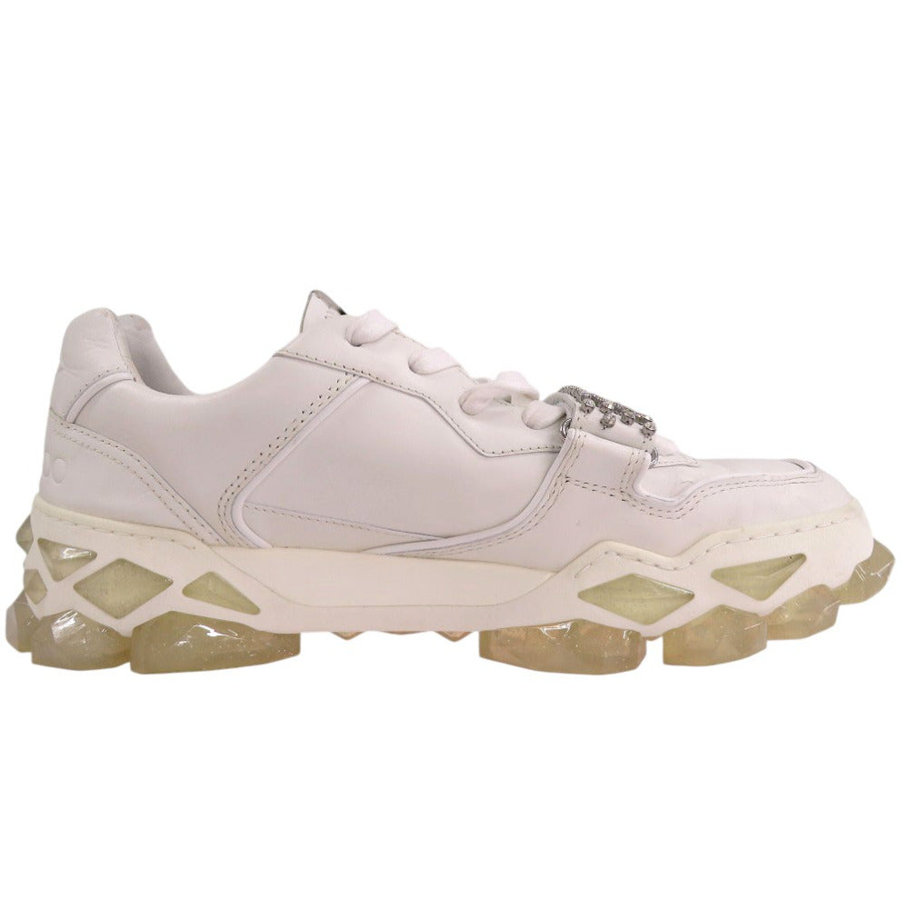 Jimmy Choo Sneakers Leather White 42