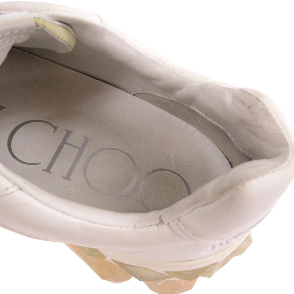 Jimmy Choo Sneakers Leather White 42