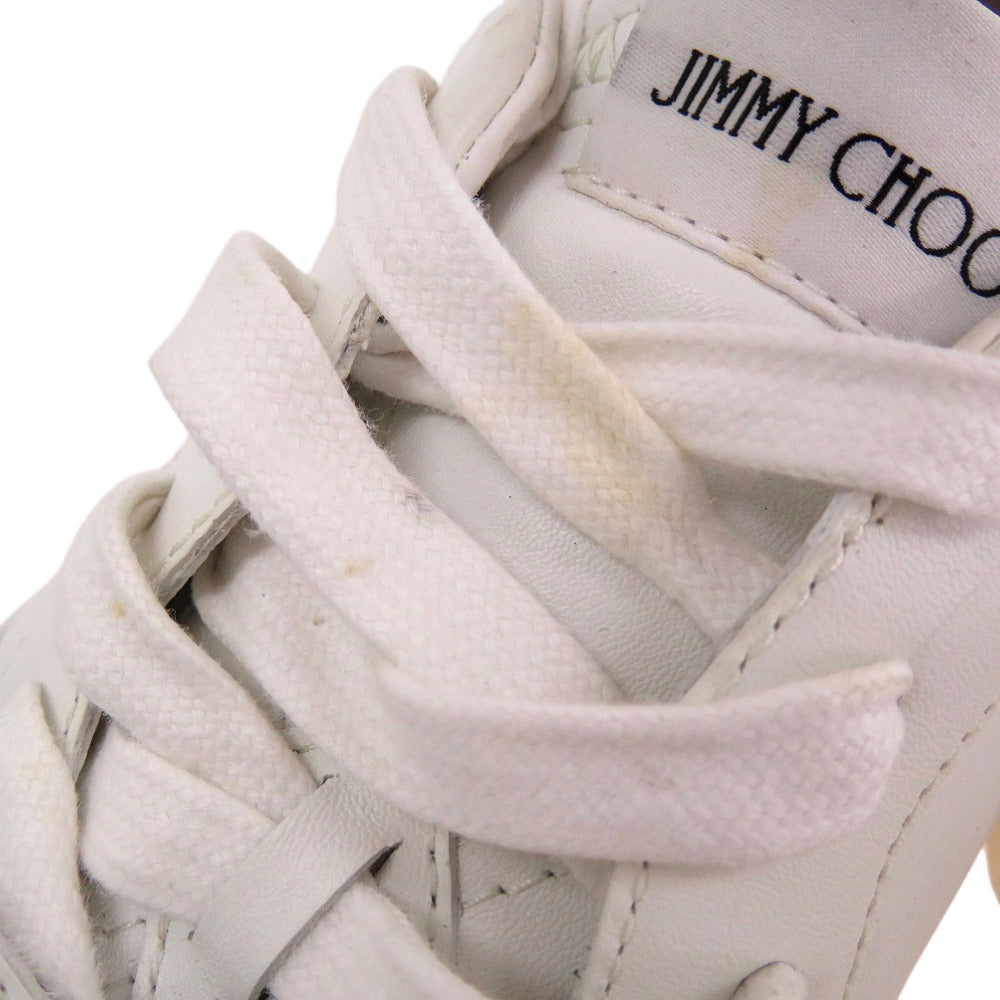 Jimmy Choo Sneakers Leather White 42