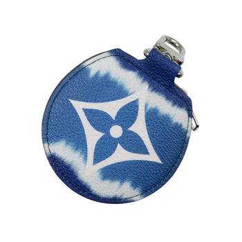 Louis Vuitton Pouch Gi0491 Monogram Canvas, Leather Blue Lv Escal Earphone Case Unisex(Unisex)