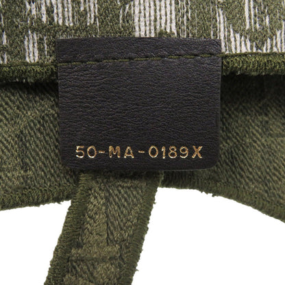 Christian Dior Waist Bag Canvas Khaki Saddle Bag Women