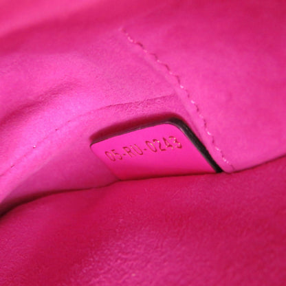 Christian Dior Handbag Leather Passion Pink Saddle Bag Women