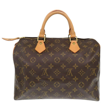 Louis Vuitton Handbag M41526 Monogram Canvas Brown Monogram Speedy 30 Women