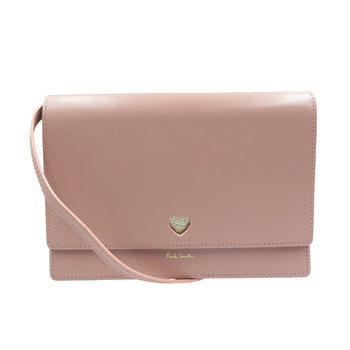 Paul Smith Long Wallet Purse Leather Pink Women