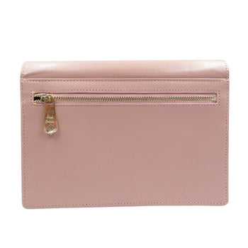 Paul Smith Long Wallet Purse Leather Pink Women