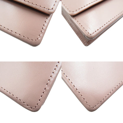 Paul Smith Long Wallet Purse Leather Pink Women