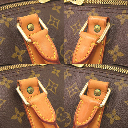 Louis Vuitton Boston Duffel Bag M41422 Monogram Canvas Brown Monogram Keepall 60 Mens