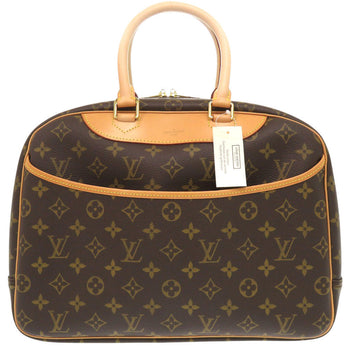 Louis Vuitton Handbag L47270 Monogram Canvas Brown Monogram Deauville Women