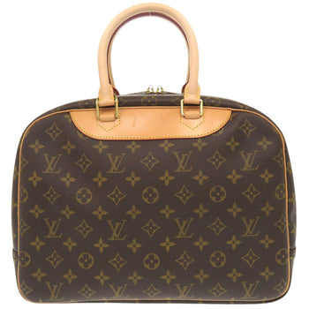 Louis Vuitton Handbag L47270 Monogram Canvas Brown Monogram Deauville Women