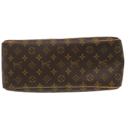 Louis Vuitton Handbag L47270 Monogram Canvas Brown Monogram Deauville Women