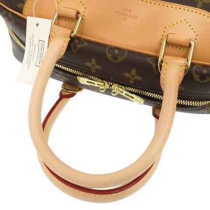 Louis Vuitton Handbag L47270 Monogram Canvas Brown Monogram Deauville Women