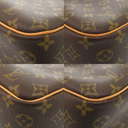 Louis Vuitton Handbag L47270 Monogram Canvas Brown Monogram Deauville Women