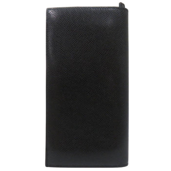 Saint Laurent Paris Long Wallet Purse 396308 H3Z2W 1000 Leather Black Continental Wallet With Logo