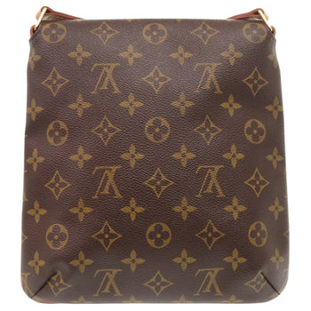 Louis Vuitton Shoulder Bag M51258 Monogram Canvas Brown Monogram Musette Salsa Short Strap Women