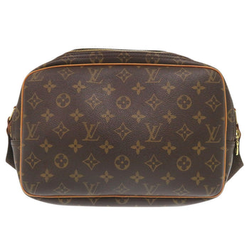 Louis Vuitton Shoulder Bag M45254 Monogram Canvas Brown Monogram Reporter Pm Women(Unisex)
