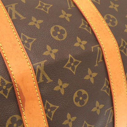 Louis Vuitton Boston Duffel Bag M41428 Monogram Canvas Brown Monogram Keepall 45 Mens