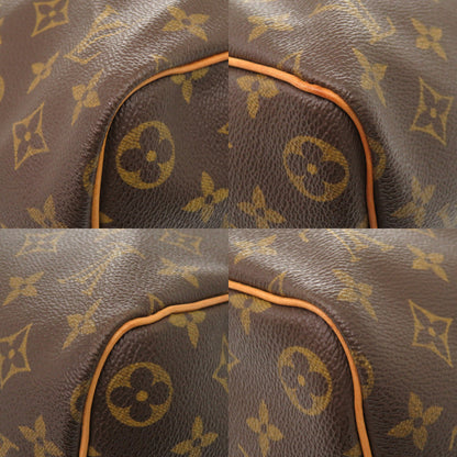 Louis Vuitton Boston Duffel Bag M41428 Monogram Canvas Brown Monogram Keepall 45 Mens