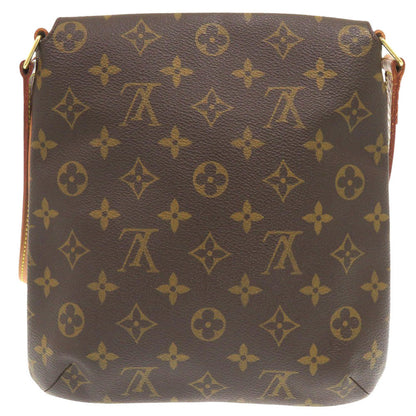 Louis Vuitton Shoulder Bag M51258 Monogram Canvas Brown Monogram Musette Salsa Short Strap Women