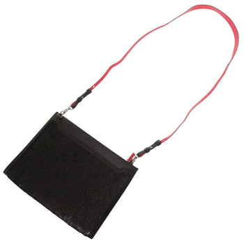 Christian Louboutin Shoulder Bag 3185202 Leather, Sequins Black Sky Porch Women