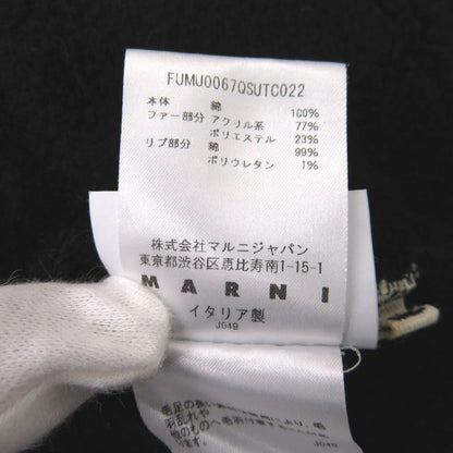 Marni Hoodie Cotton Black Mens 52