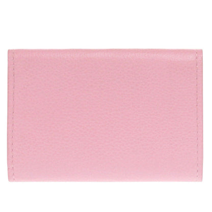 Louis Vuitton Tri-Fold Wallet M80088 Leather Pink Portefeuille Rock Mini Women
