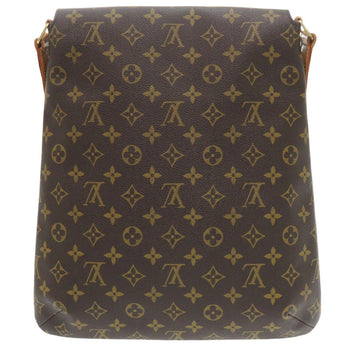 Louis Vuitton Shoulder Bag M51256 Monogram Canvas Brown Musette Women