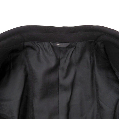 Fendi Tailored Jacket Fj0853 Wool, Polyurethane Black Mens 44