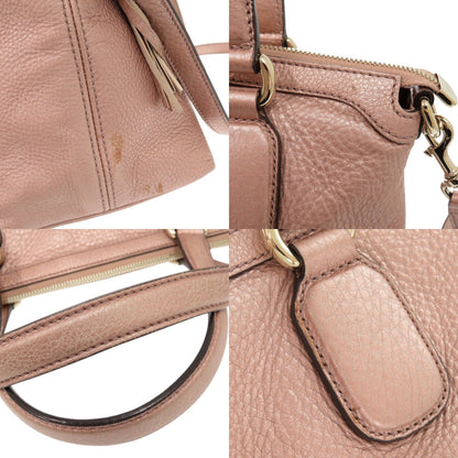 Gucci Handbag 308362 Leather Pink Soho