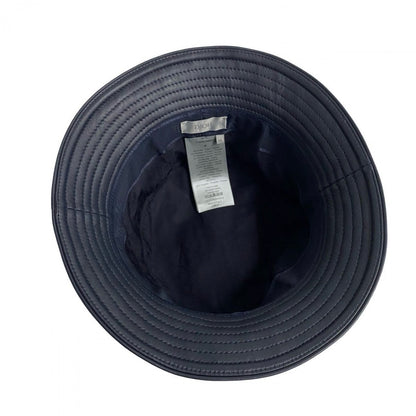 Dior Hat Cotton, Polyester, Acrylic, Viscose Navy Trotter Pattern Mens M