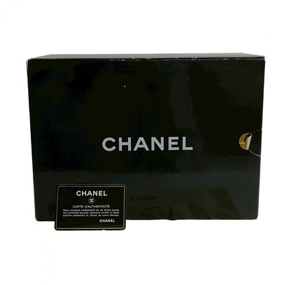 Chanel Shoulder Bag Lambskin Black Coco Mark Matrasse Women