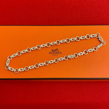 Hermes Necklace Silver925 Silver Audienne