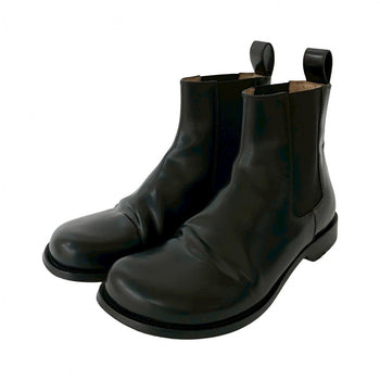 Loewe Boots 092 404 Leather Black Terra Chelsea Boots Mens 41