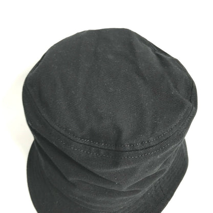 Valentino Hat Hga11Hcy Cotton Black V Logo Women 58
