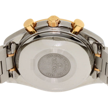 Omega Watches Mechanical Automatic 3336.20 Stainless Steel Gold Speedmaster Triple Calendar