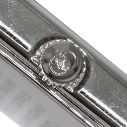 Gucci Watches Quartz 1900L Stainless Steel , Stainless Steel Silver Square Face Black Dial Women