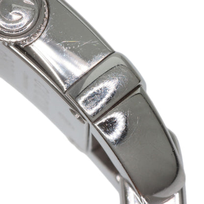 Gucci Watches Quartz 6800L Stainless Steel, Bamboo Silver Bamboo Black Dial Women