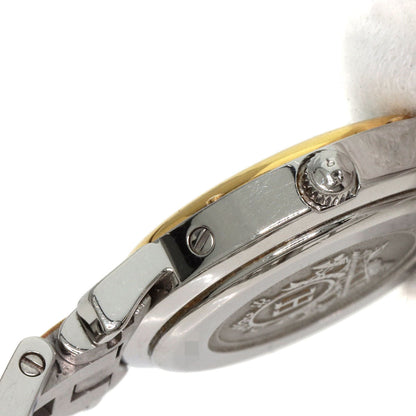 Hermes Watches Quartz Cl4.220 Stainless Steel , Ssxgp Gold Clipper White Dial Women