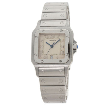 Cartier Watches Quartz W20018D6 Stainless Steel , Stainless Steel Silver Santos Galve Lm Old Belt