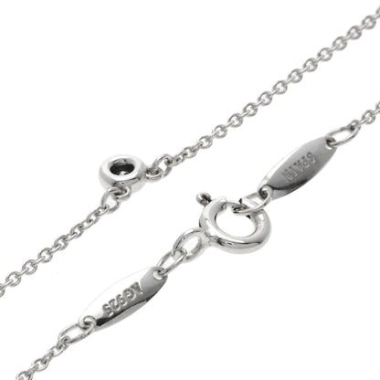 Tiffany&Co. Necklace Sv Silver By The Yard 1P Diamond