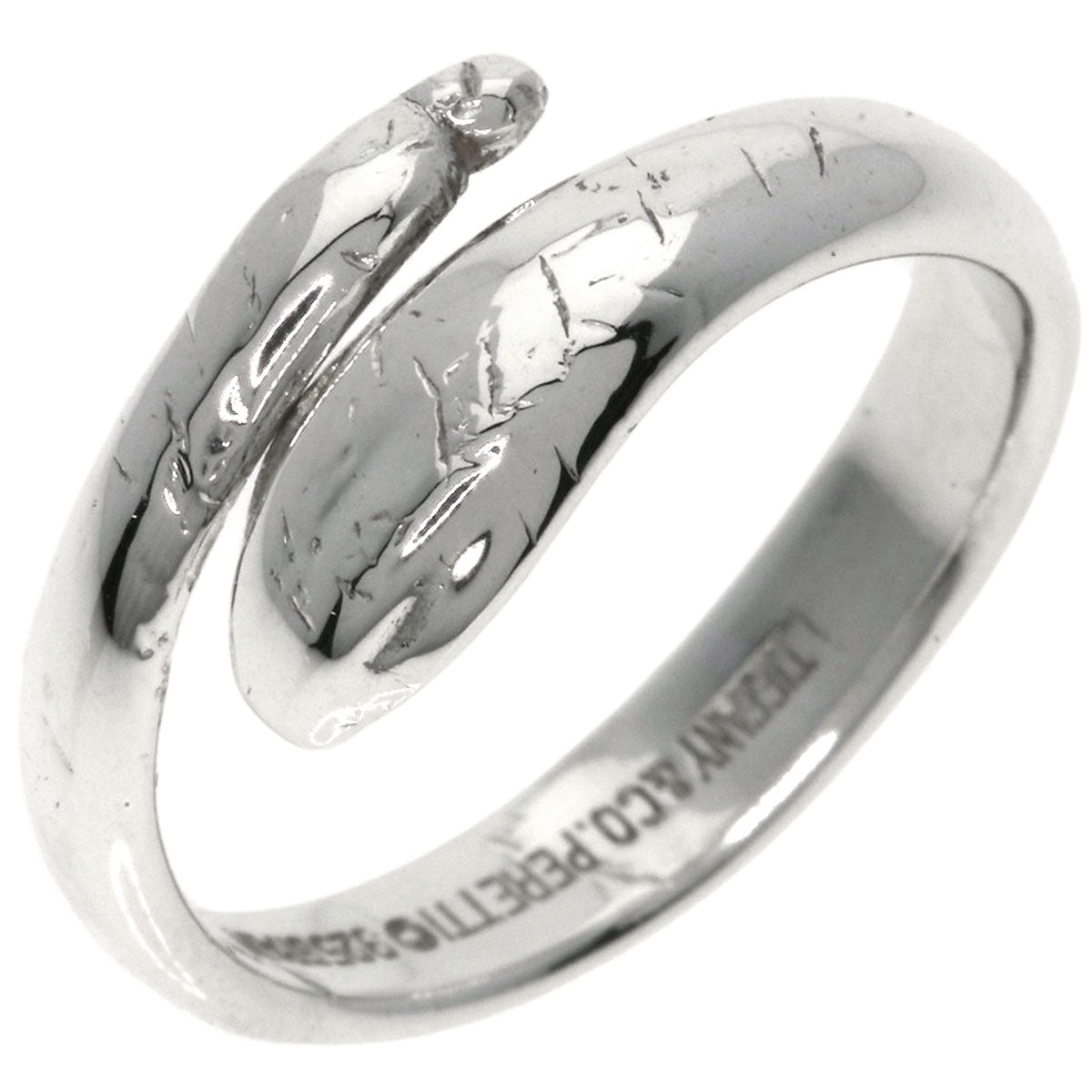 Tiffany&Co. Ring Sv Silver Snake