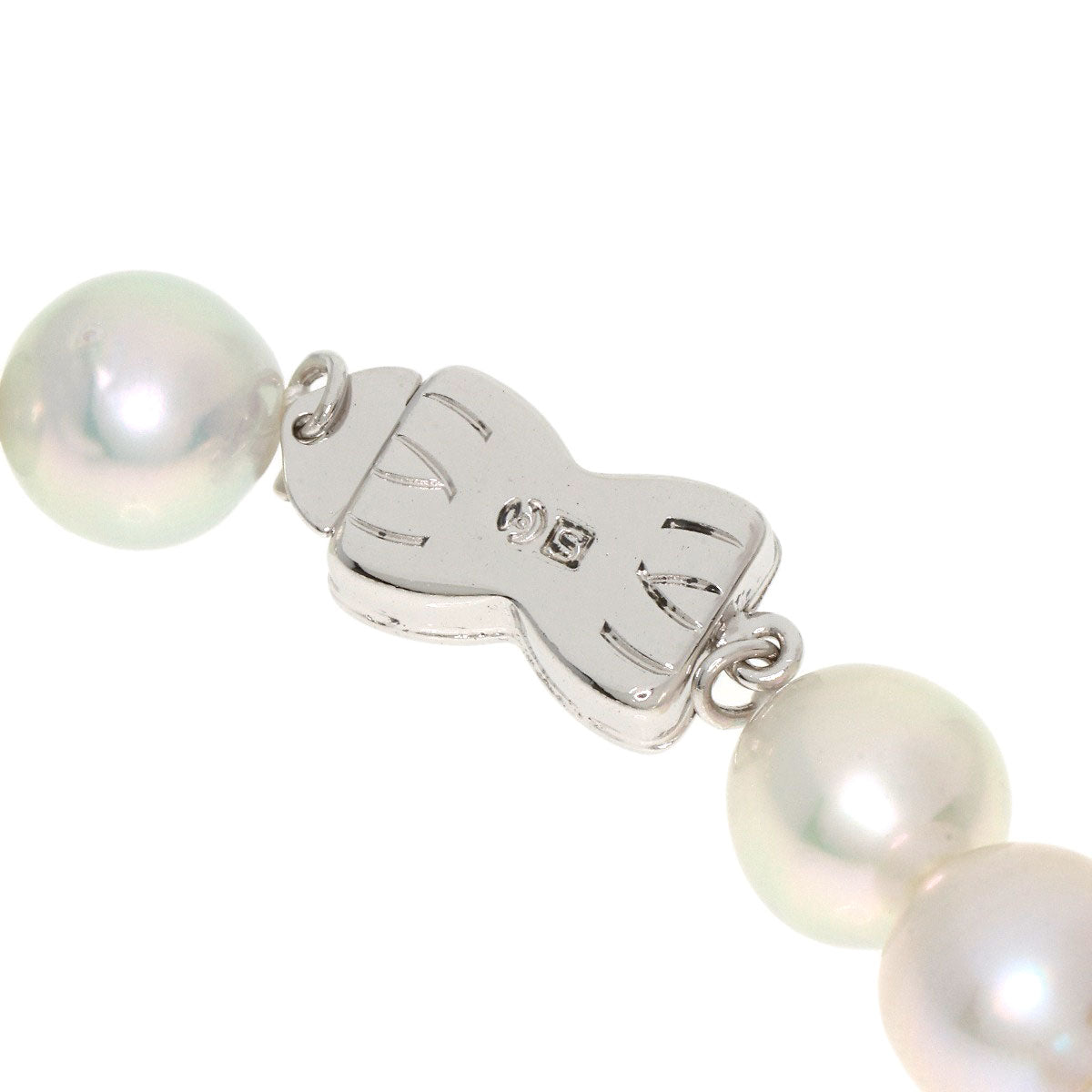 Tasaki Necklace Sv White Akoya Pearl Pearl Women