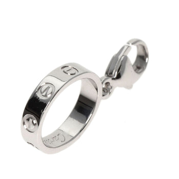 Cartier Pendant Top K18Wg Silver Baby Love Charm Women