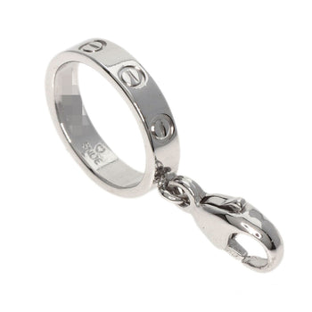 Cartier Pendant Top K18Wg Silver Baby Love Charm Women