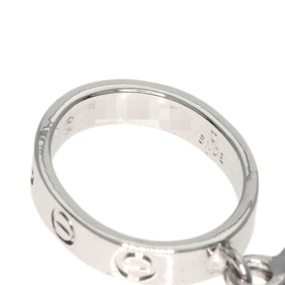 Cartier Pendant Top K18Wg Silver Baby Love Charm Women