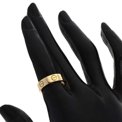 Cartier Ring 18K Yellow Gold Gold Love Ring #49 Women