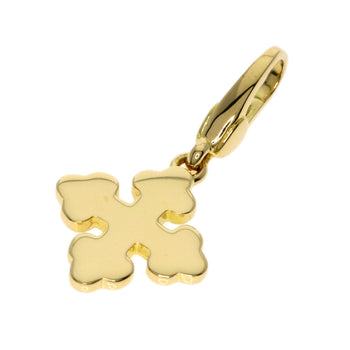 Bvlgari Pendant Top 18K Yellow Gold Gold Snow Cross Women