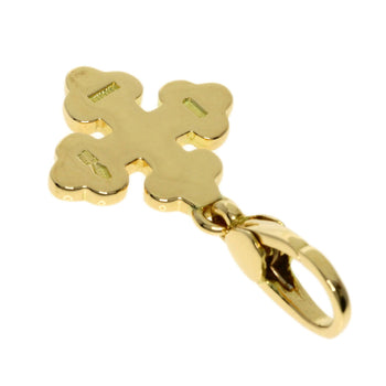 Bvlgari Pendant Top 18K Yellow Gold Gold Snow Cross Women