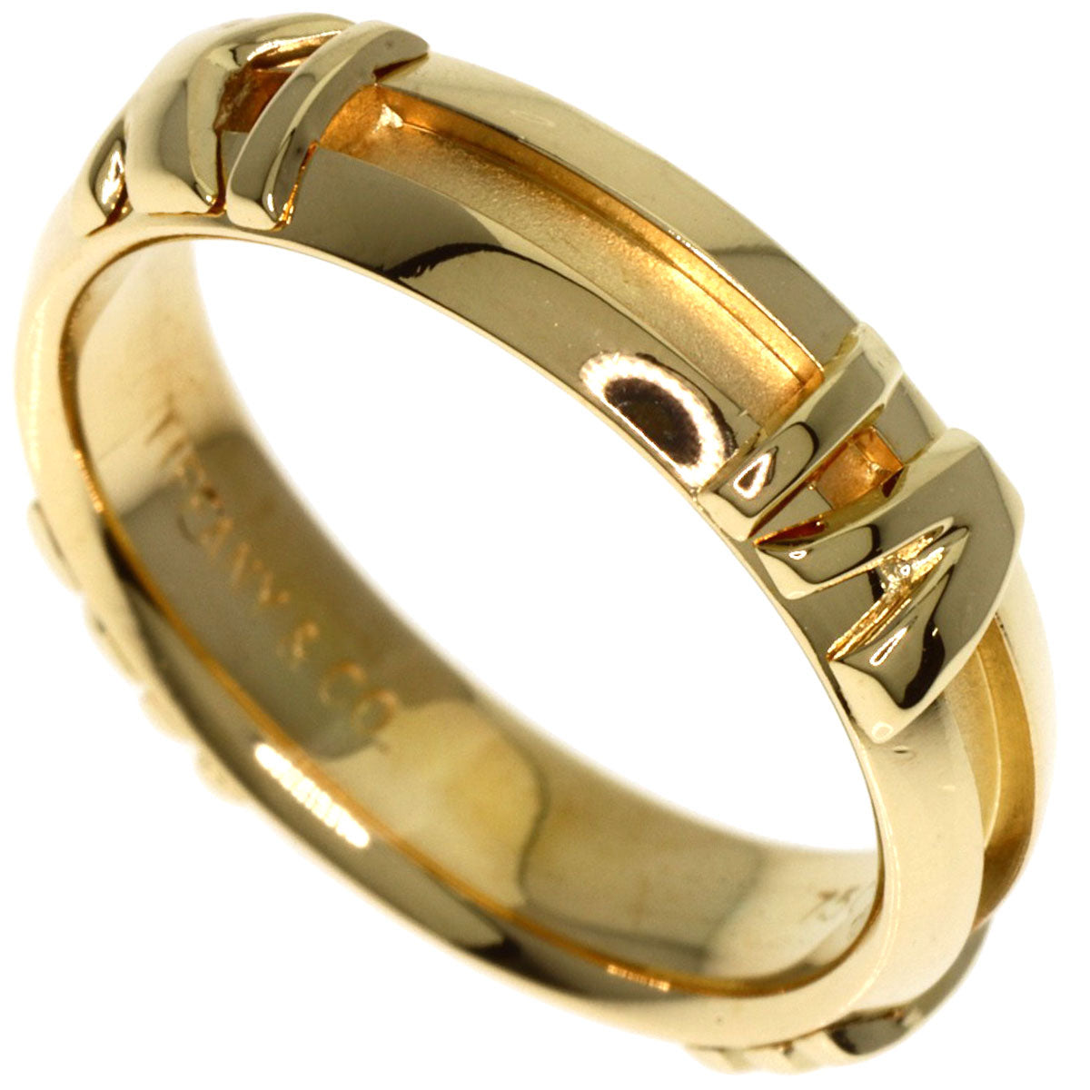 Tiffany&Co. Ring 18K Yellow Gold Gold Atlas Women