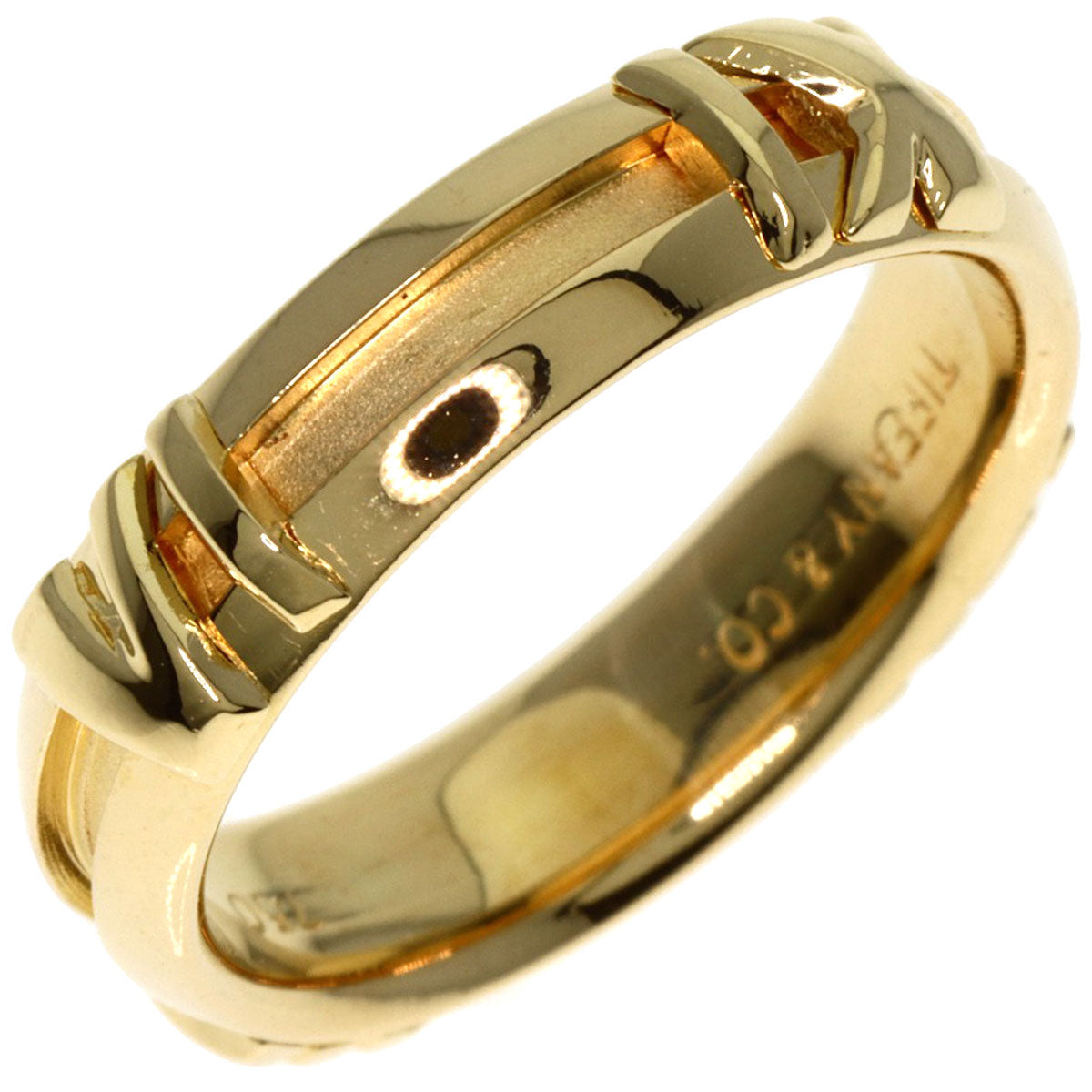 Tiffany&Co. Ring 18K Yellow Gold Gold Atlas Women